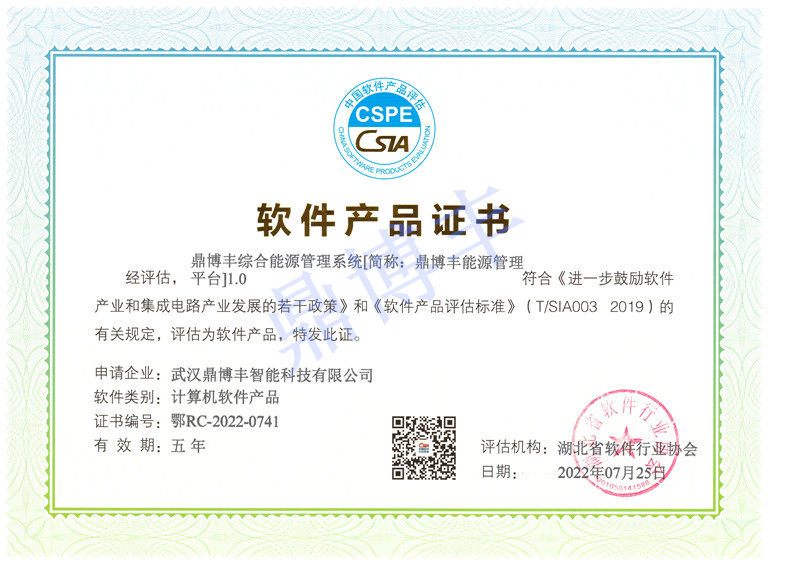 软件产品证书